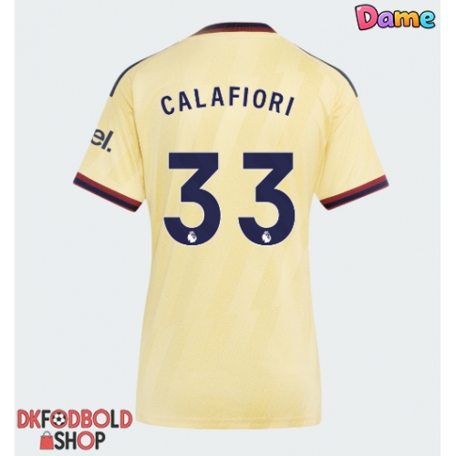 Arsenal Riccardo Calafiori #33 Tredje trøje Dame 2026-27 Kort ærmer
